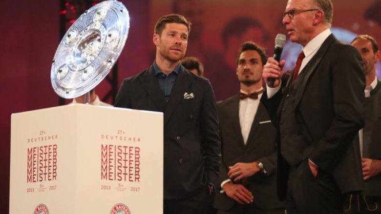 Rummenigge konfirmon se Xabi Alonso do të jetë trajner i Bayern Munichut në të ardhmen
