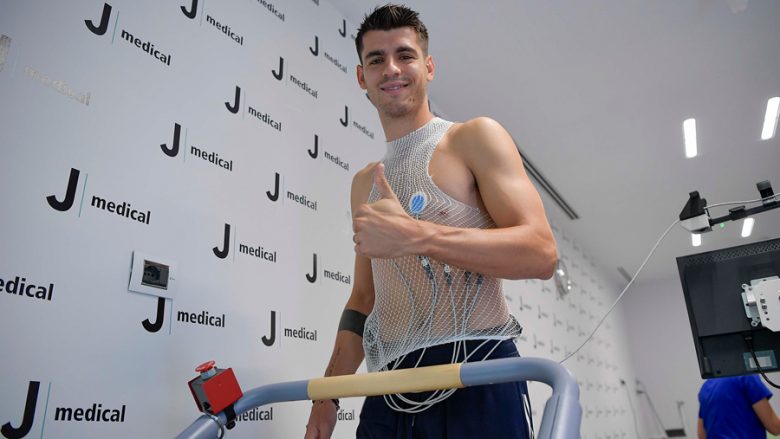 Morata iu është nënshtruar testeve mjekësore te Juventusi