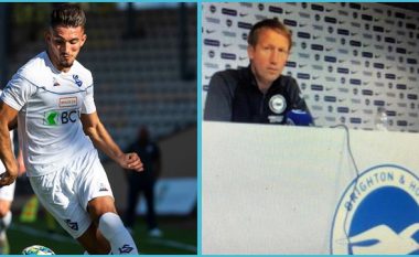 Trajneri i Brightonit refuzon ta komentojë transferimin e mundshëm të Andi Zeqirit