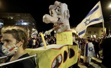 Në Izrael vazhdojnë protestat kundër Netanyahut, pavarësisht bllokimit mbarëkombëtar për shkak të pandemisë