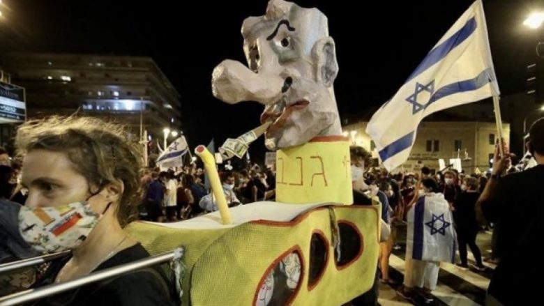 Në Izrael vazhdojnë protestat kundër Netanyahut, pavarësisht bllokimit mbarëkombëtar për shkak të pandemisë