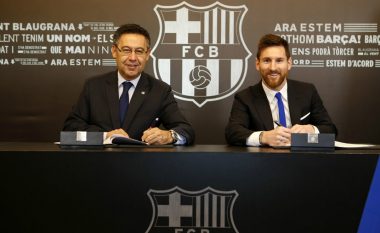 Bartomeu mohon akuzat se ka publikuar në media kontratën e Messit