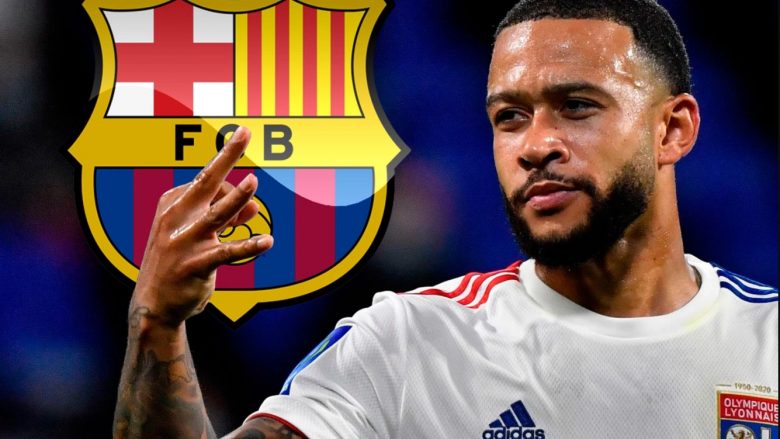 Barcelona pajtohet me kushtet personale të Depay, në pritje të marrëveshjes me Lyonin