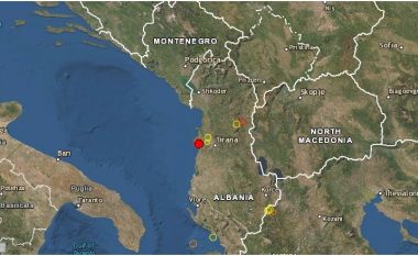 Tërmeti i mbrëmshëm në Durrës është ndjerë edhe në Tetovë dhe Gostivar