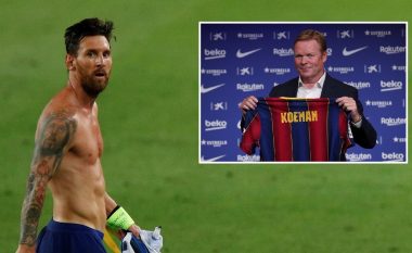 Messi sfidon Koemanin: Nuk e dua askënd që nuk dëshiron të jetë te Barcelona