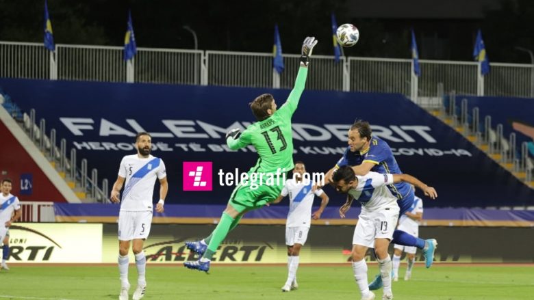 Kosova mposhtet nga Greqia në ndeshjen e dytë të grupeve në Ligën e Kombeve