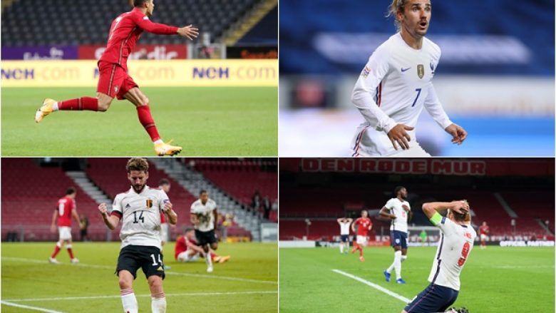 Liga e Kombeve: Fitojnë Franca, Belgjika dhe Portugalia – ndërsa Anglia merr vetëm barazim