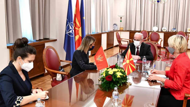 Xhaferi-Petroviq: Bashkëpunimi në mes Maqedonisë së Veriut dhe Malit të Zi do të vazhdojë në nivele të larta