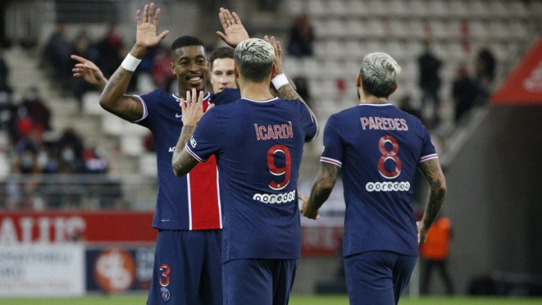 PSG i falet Icardit në fitoren ndaj Reims