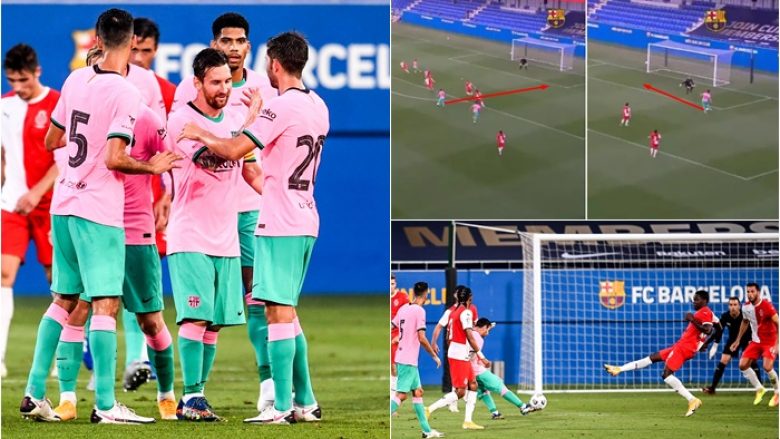 Lionel Messi rikthen ‘çmenduritë’ e tij – dy super gola dhe një asistim pa shikuar fare që do t’ju lë gojëhapur
