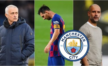 Mourinho ‘thumbon’ Manchester Cityn e Guardiolës: Messi mund të nënshkruajë vetëm për një klub që nuk e respekton ‘Fair-Play Financiar’