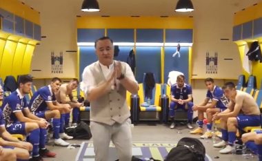 Publikohet video ku shihet trajneri i Moldavisë duket i përgëzuar lojtarët pas barazimit me Kosovën: Treguat çfarë burrash jeni