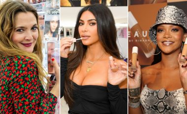 Madonna, Gaga, Rihanna, Kylie, Beckham, Kim Kardashian West, Selena etj: 18 të famshme që zotërojnë kompani të suksesshme kozmetike
