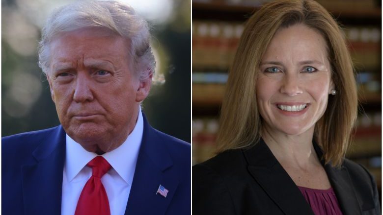 Trump pritet ta nominojë Amy Coney Barret si anëtaren e re të Gjykatës së Lartë