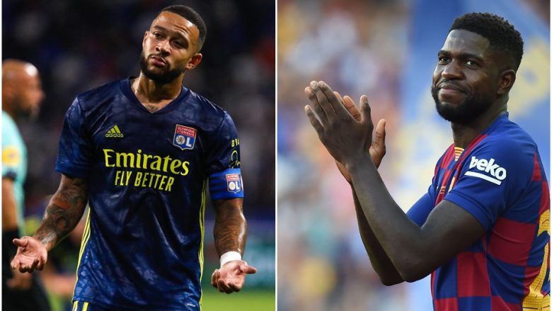 Lyon interesohet për rikthimin e Umtitit, Barça gati ta përfshijë francezin në ofertën për Depay