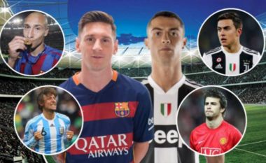 Lista me 13 lojtarët që kanë luajtur me Messin dhe Ronaldon