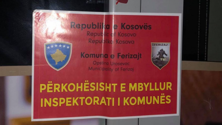 Inspekcioni mbyll tetë lokale në Ferizaj