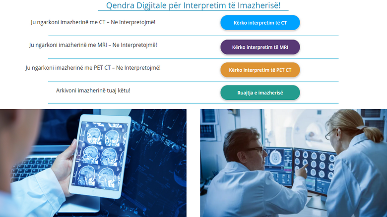 Klinika Digjitale me shërbim të ri – interpretim digjital i imazherisë si CT, MRI apo PET CT