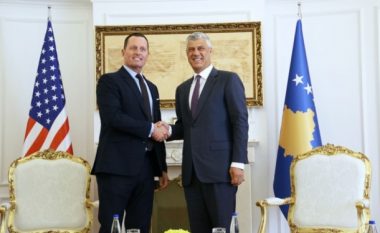Presidenti Thaçi do ta dekorojë ambasadorin Grenell me Medaljen Presidenciale të Meritave