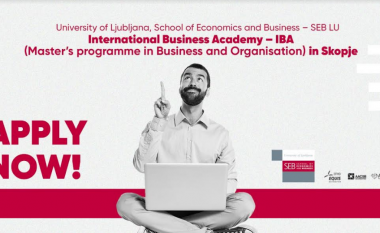 10 arsye pse Programi ndërkombëtar master për menaxhment dhe organizim në Fakultetin Ekonomik në Lubjanë, është zgjidhja më e mirë!