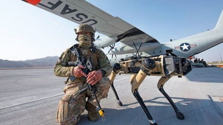 Ushtria amerikane teston qenin robot