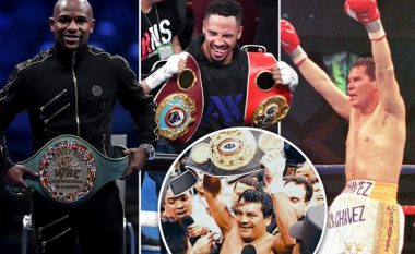 Top 10 boksierët që kishin ecurinë më të gjatë pa humbje – përfshirë këtu Chavez, Duran dhe Mayweather