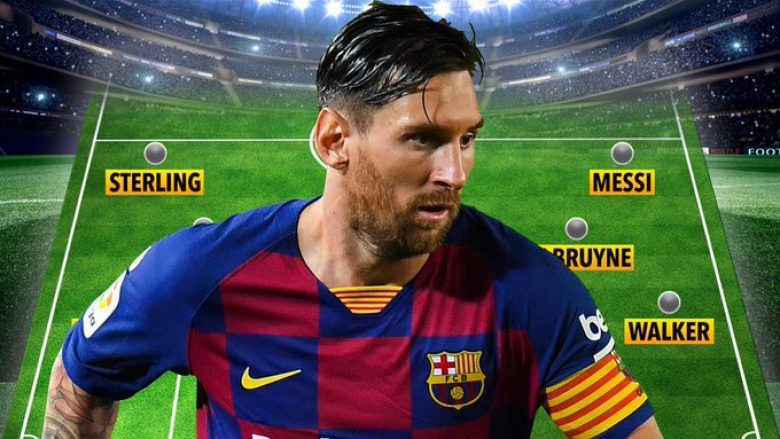 Pesë mënyrat se si Messi mund të përshtatet në sistemin e Guardiolës te Manchester City