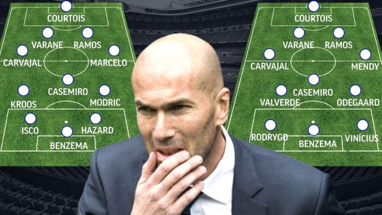 Dilema kryesore e Zinedine Zidane: Një ekip me përvojë apo të rinj?