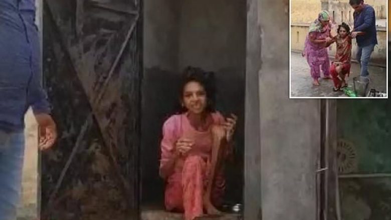 Shpëtohet gruaja nga India që bashkëshorti e kishte mbajtur të mbyllur në tualet për një vit e gjysmë
