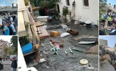 Pasojat e tërmetit në Turqi, shemben dhjetëra ndërtesa dhe shkaktohet mini-cunami – dridhjet ndjehen deri në Shqipëri e Maqedoninë e Veriut