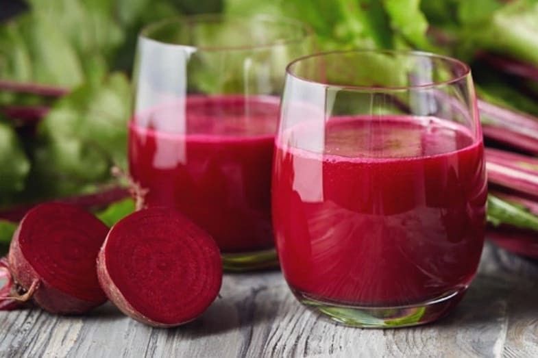 Drinking beetroot juice for breakfast can protect against high blood