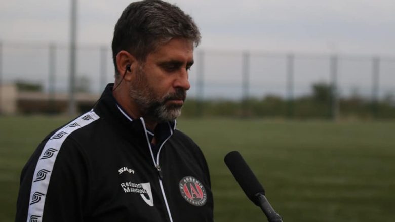 Trajneri i Arbërisë, Morina: Na mposhti kualiteti i Ballkanit, për penallti nuk flas