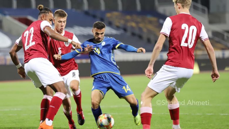 Kosova U21 dorëzohet në fund përballë Austrisë U21, pëson humbjen e pestë me radhë