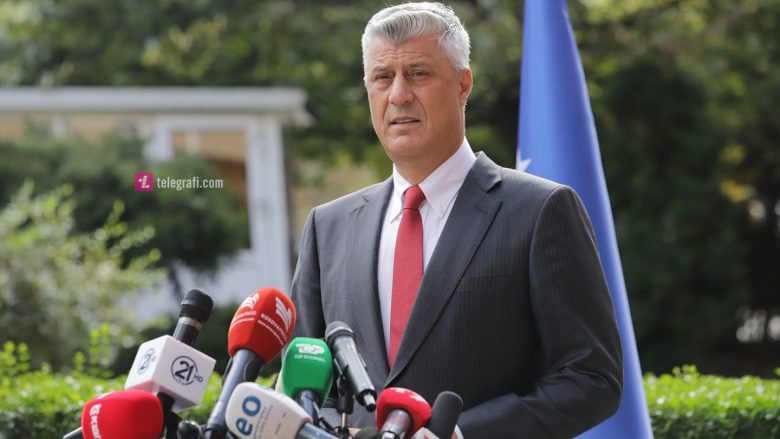 Thaçi pas takimit me Lajçakun: BE është vonuar me liberalizmin e vizave, njohja reciproke të jetë pika e parë në marrëveshjen me Serbinë