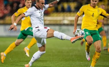 Shqipëria merr vetëm një pikë në Lituani në ndeshjen që e dominoi