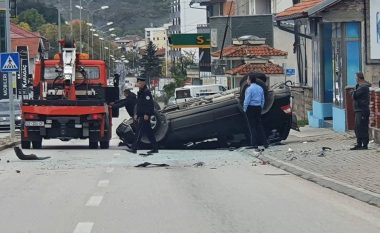 Aksident i rëndë në dalje të Pejës, katër persona të lënduar