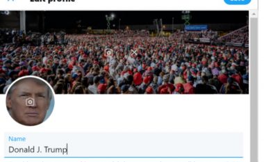 Hakohet llogaria e Trump në Twitter
