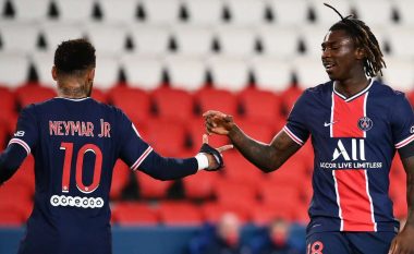 PSG kthehet lider në Ligue 1, Kean e Mbappe shënuan nga dy herë