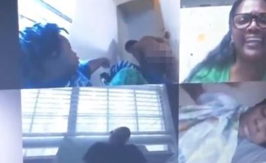Po ligjëronte online para nxënësve, i biri i arsimtares aksidentalisht shfaqet lakuriq në kamerë