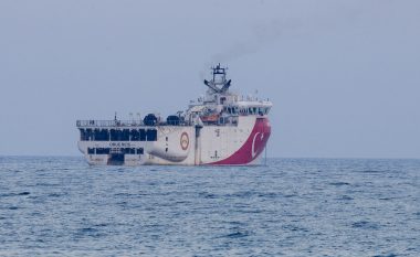 Anija turke Oruc Reis do të zgjasë kërkimet në Mesdheun lindor deri më 4 nëntor