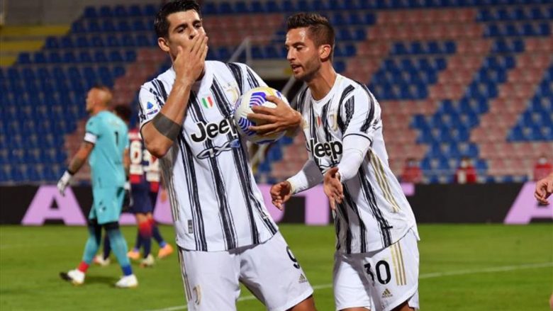 Notat e lojtarëve, Crotone 1-1 Juventusi: Morata lojtar i ndeshjes