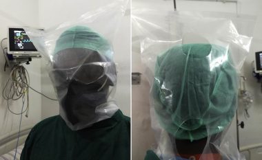 Mjekët indianë pretendojnë se qeset e plastikës, mund të jenë alternativë e qëlluar në mungesë të maskave dhe rrobave mbrojtëse