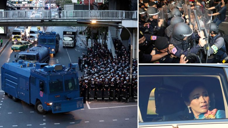 Tajlanda ndalon me ligj protestat kundër Mbretit dhe Qeverisë