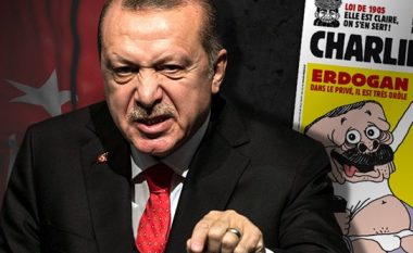 Charlie Hebdo publikoi një karikaturë të Erdoganit, reagon ashpër shteti turk