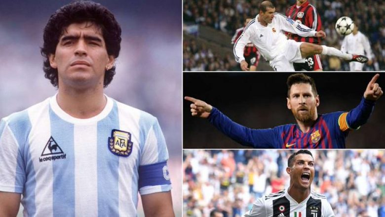 Maradona, Messi, Ronaldo: Cili është futbollisti më i mirë i të gjitha kohërave?