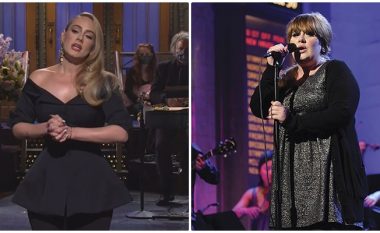 Adele vë në pah ndryshimin në pamje, ndërsa u shfaq në ‘Saturday Night Live’ pas 12 vitesh me një transformim befasues