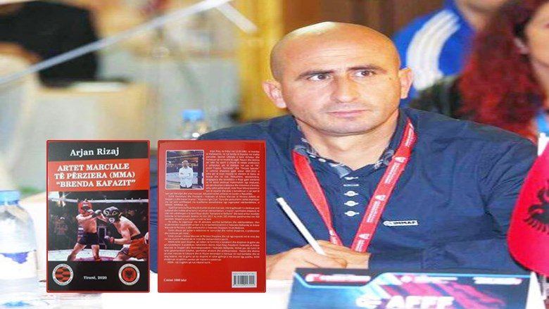 Botohet dhe del në shitje libri “Artet Marciale të Përziera (MMA) Brenda Kafazi” nga Arjan Rizaj