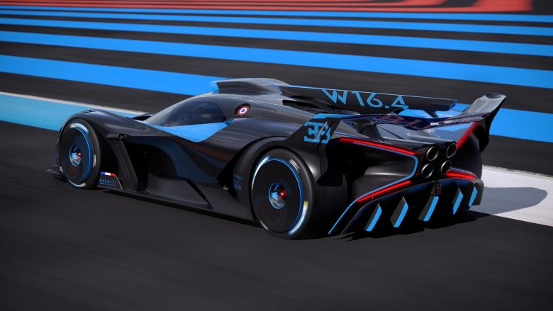 Koncepti Bugatti Bolide, me 1,825 kuaj fuqi dhe shpejtësi maksimale mbi 500 km /orë