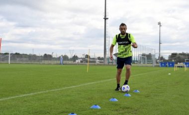 Vedat Muriqi mban stërvitjen e parë nën urdhrat e Simone Inzaghit, shkëlqen me dy gola