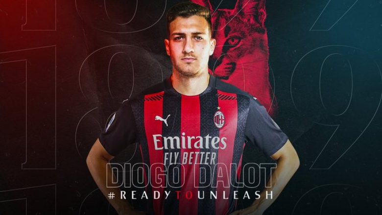 Zyrtare: Milani huazon Dalotin nga Unitedi